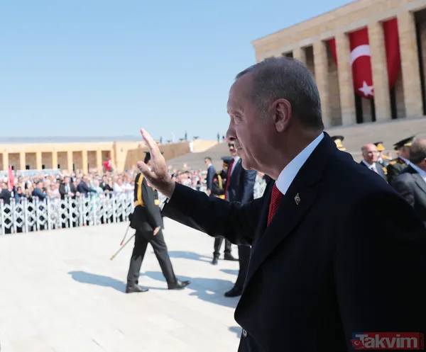 Büyük Zaferin 97'nci yıl dönümü! Anıtkabir'den özel kareler - 20