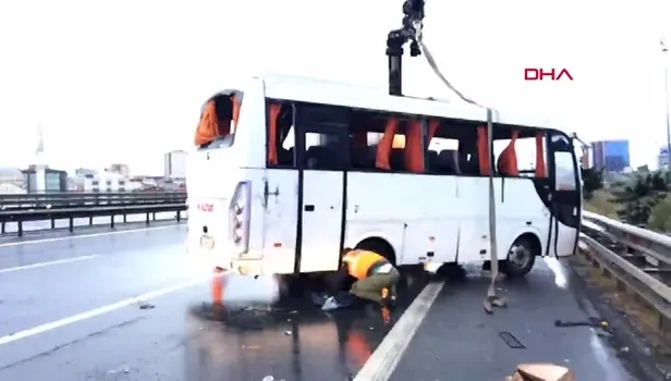 İstanbul'da feci kaza! Çok sayıda yaralı var!