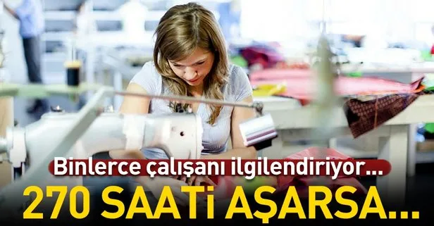 Son Dakika Isci Bordroyu Imzalasa Bile Yillik 270 Saati Asan Fazla Mesainin Parasini Alabilir Takvim