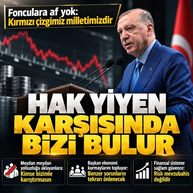 Başkan Erdoğan’dan fon soruşturması mesajı: Milletin hakkına el uzatan karşısında devleti bulur