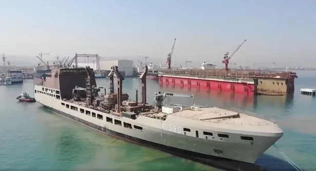 Donanmanın 2'nci büyük gemisi için geri sayım: "Derya'nın 2023'te envantere girmesi için çalışıyoruz"-3