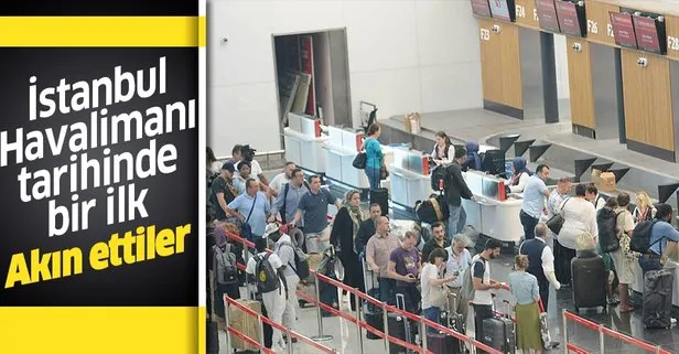 İstanbul Havalimanı’nda bayram hareketliliği