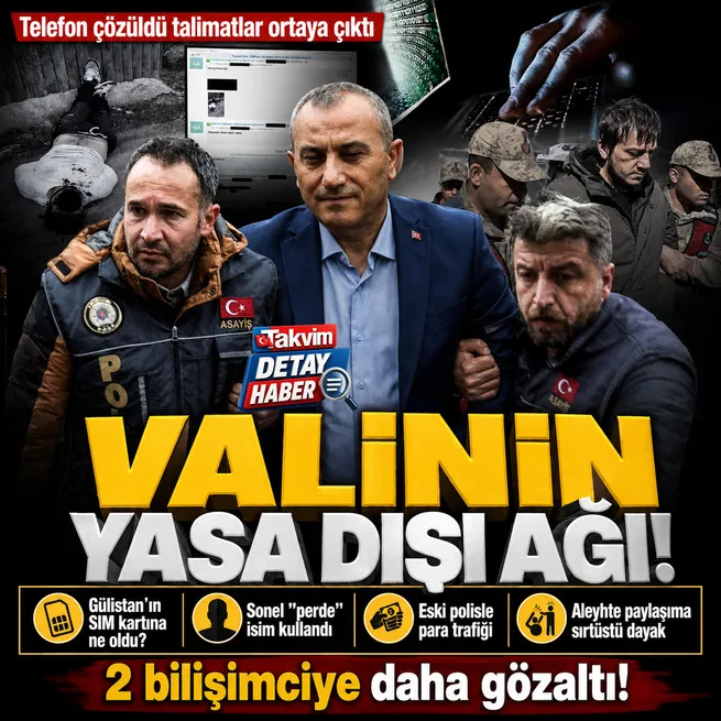 Gülistan doku dosyasında eski vali Tuncay Sonelin telefonu çözüldü! Yasa dışı talimatlar ve para trafiği!