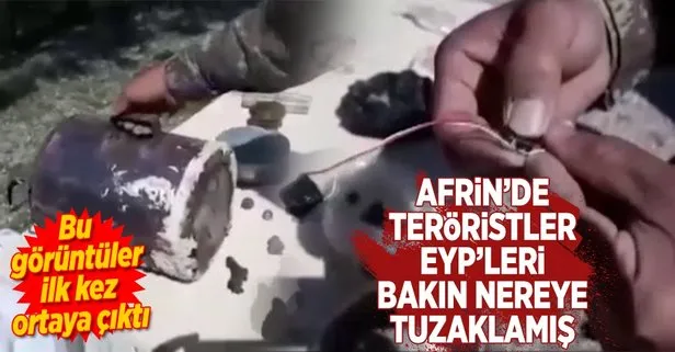 Afrin’de bomba imalathanesi ortaya çıkarıldı!