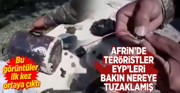 Afrin'de bomba imalathanesi ortaya çıkarıldı!-1
