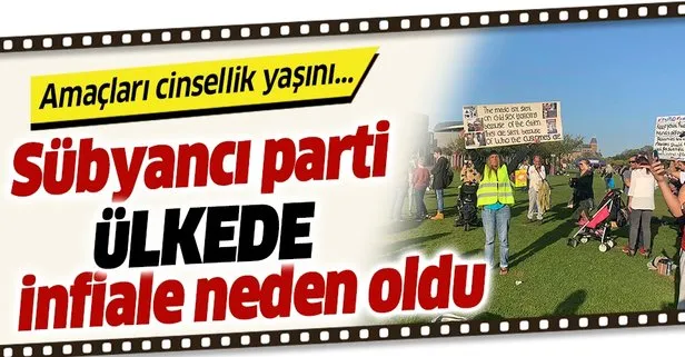 Hollanda'da sübyancı parti infiale neden oldu