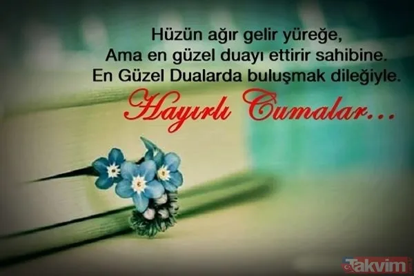 Cuma mesajları 2018: Resimli ve kısa cuma mesajları ile sevdiklerinizin cumasını kutlayın! Hayırlı Cumalar - 27