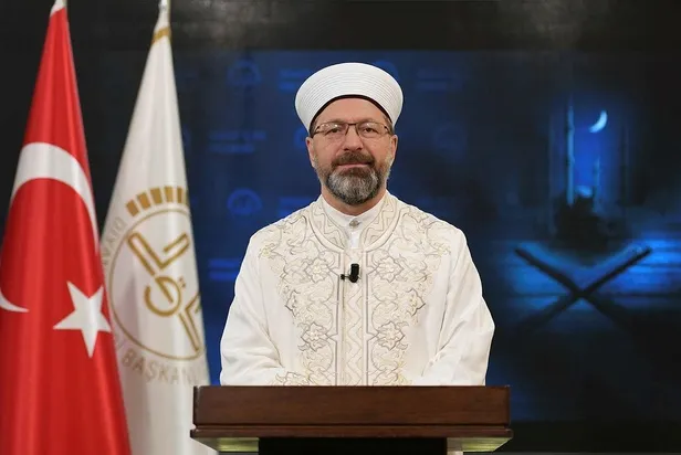 Son dakika: Diyanet İşleri Başkanı Ali Erbaş'tan "bayram namazı" açıklaması-1