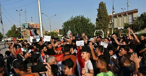 Bağdat’taki hükümet karıştı gösteriler Kerkük’e sıçradı