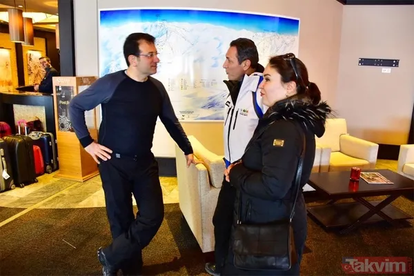 Ekrem İmamoğlu Elazığ'daki depremin yaraları sarılmadan tatile çıktı! Erzurum'da kayak yapıyor - 11