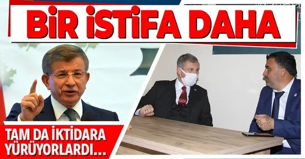 Ahmet Davutoğlu’na bir şok daha! Gelecek Partisi Kula İlçe Başkanı Atilla Özkaya istifa etti