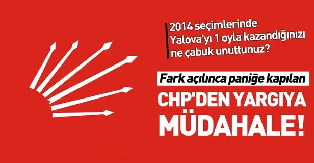 Yalova seçimlerini 1 oyla kazanan CHP’den yargıya müdahale