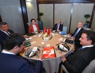 6’lı masada aday depremi: Toplantı ertelendi