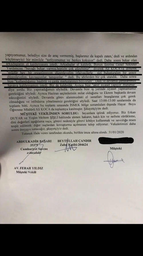 Son dakika: İBB Başkanı Ekrem İmamoğlu'ndan Yeşim Meltem Şişli açıklaması-3