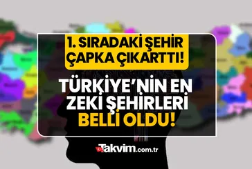 Türkiye’nin en zeki 10 şehri belli oldu! O ilin zekası Einstein’la yarıştı! 1. sıradaki şehre bakın 105 IQ ile şapka çıkarttı