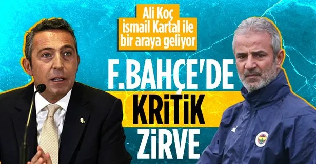 Fenerbahçe Başkanı Ali Koç İsmail Kartal ile buluşacak