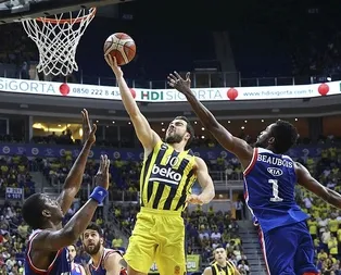 Fenerbahçe Beko seriyi 2-2ye getirdi! Fenerbahçe Beko:82 -Anadolu Efes:73 Maç sonucu