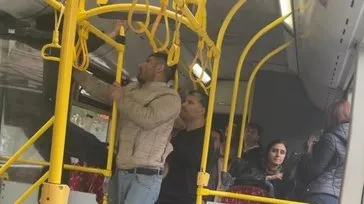 Kadıköy’de İETT otobüsü karıştı: Tek başına oturmak isteyen şahsı yolcular dışarı attı