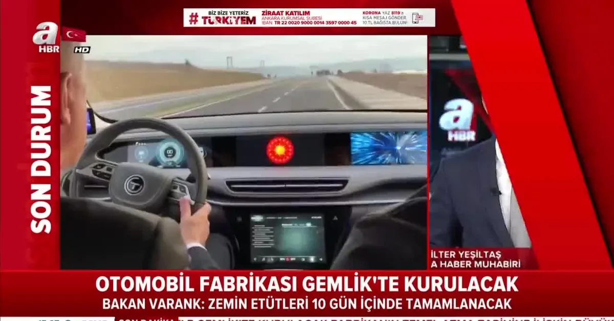 Bakan Varank'tan yerli otomobil fabrika süreciyle ilgili flaş açıklama