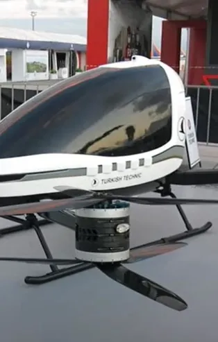 THY Teknik yeni hava aracı "Esinti" ile TEKNOFEST'te!