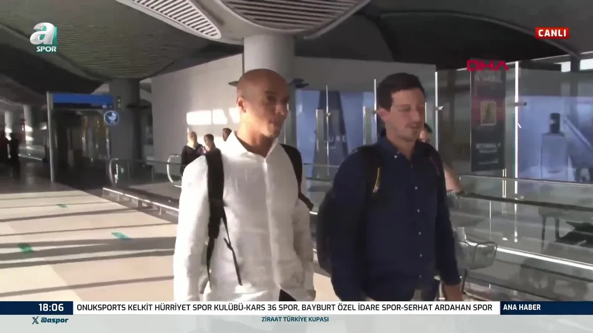 Joao Mario İstanbul'da!