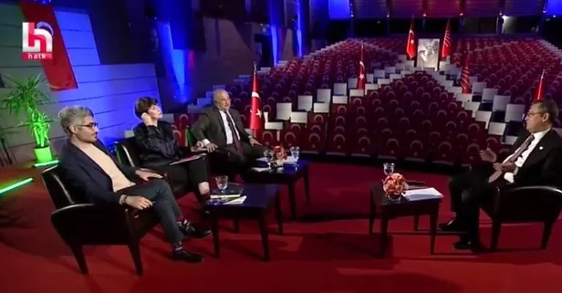 CHP lideri Özgür Özel'den Halk TV'de fondaş Şirin Payzın'a canlı canlı azar: Bu doğru bir şey değil