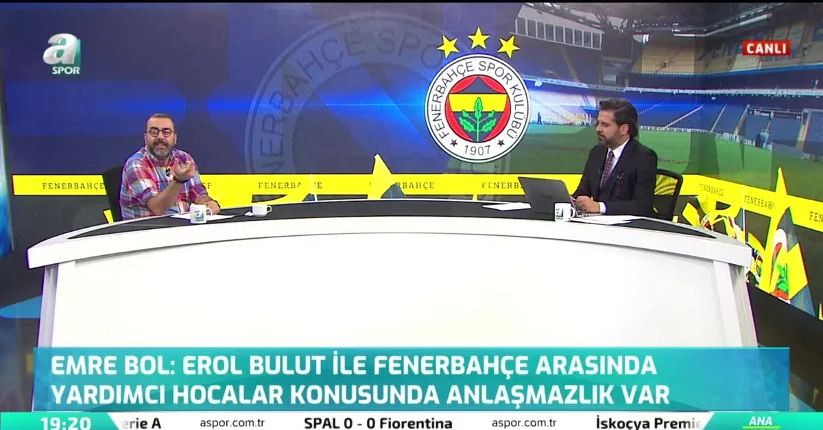 Emre Bol'dan flaş yorum: Erol Bulut ile Fenerbahçe arasında anlaşmazlık var