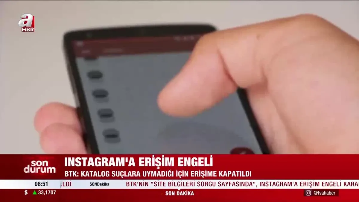 Instagram'a erişim engeli getirildi!