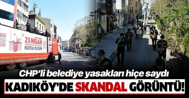 Sokağa çıkma yasağını ihlal eden CHP’li Kadıköy Belediyesi görevlilerine para cezası