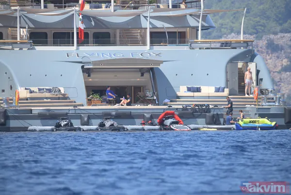 100 milyon dolardan pahalı! Yüzen saray Flying Fox Bodrum'da üzerindeki helikopter bile 10 milyon dolar - 10