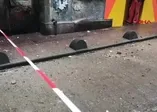 Manukyan'a ait tarihi binada çökme