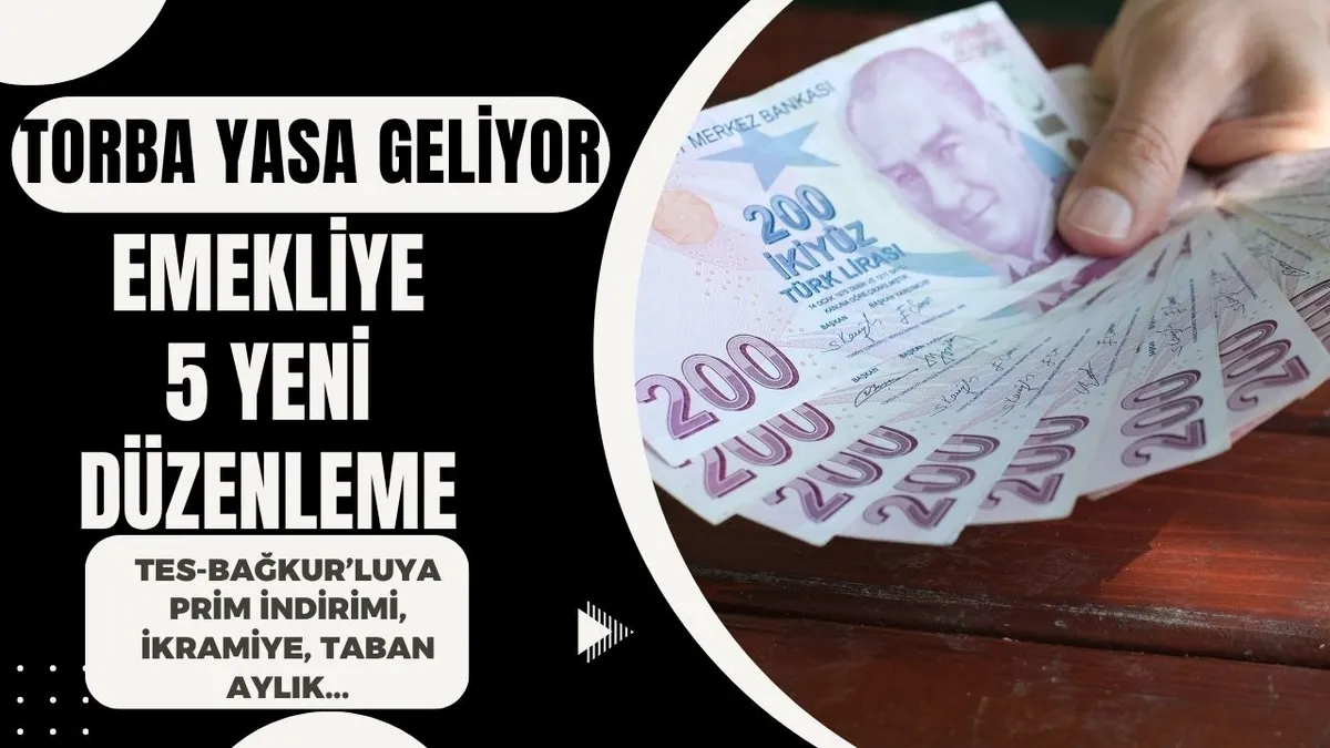 Yeni torba yasa geliyor: Emekliye 6.3 puan refah payı, ikramiye artışı, 7200 prim indirimi... Sosyal güvenlik reformu yolda
