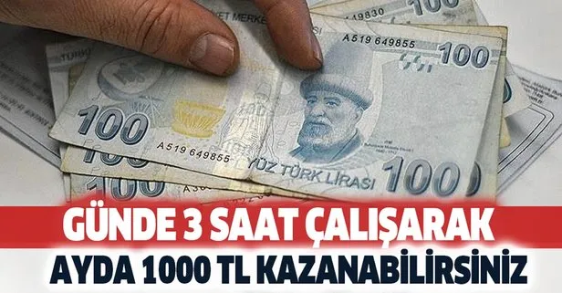 evden gunde 3 saat calisarak ayda 1000 tl kazanabilirsiniz iskur ilanlari ile vasifli vasifsiz takvim