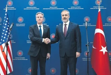 "Terörsüz Suriye" Bakan Fidan ABD'li mevkidaşı Blinken ile bir araya geldi
