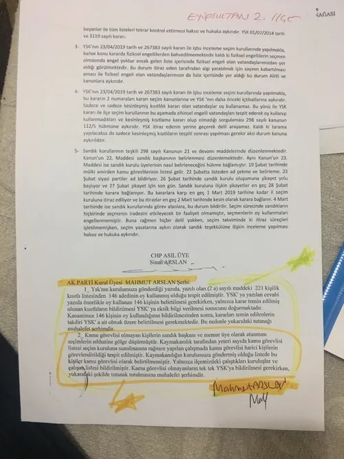 İlçe seçim kurullarının YSK’ya utanç direnişi-4
