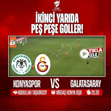 Konyaspor - Galatasaray | CANLI İZLE