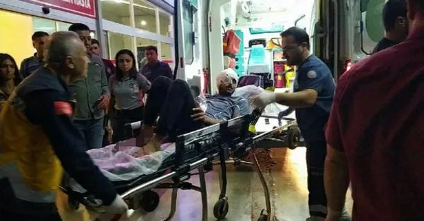 Adana'da ilginç anlar! Silahla başından vurulan kişi el sallayarak ambulansa bindi