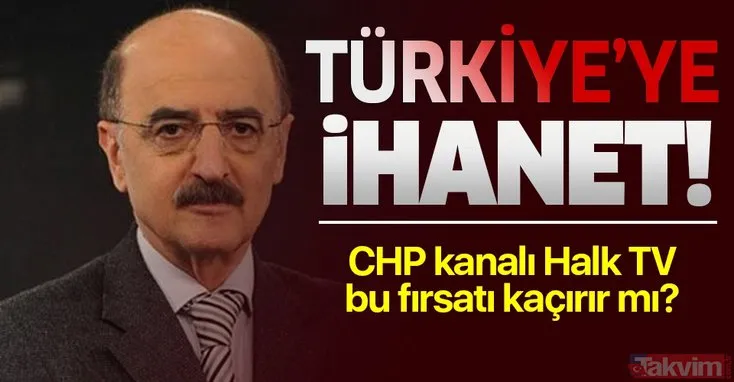 Esed’e çalışan Hüsnü Mahalli’den CHP’nin Halk TV’sinde ihanete varan sözler!