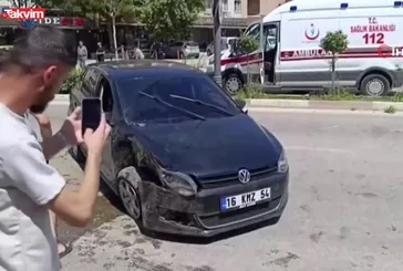 Bursa'da kafa kafaya çarpışma: 4 yaralı