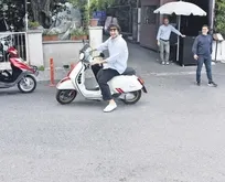 Caner Erdeniz’den kasksız motosiklet turu