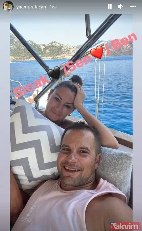 Fahriye Evcen eşi Burak Özçivit ve oğlu Karan'la denizin içinden paylaştı sosyal medya onları konuştu: "Babasının hık demiş burnundan düşmüş" - 19