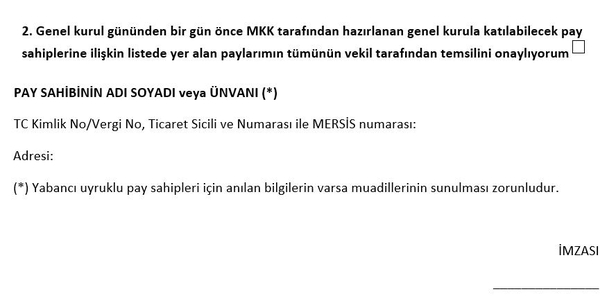 Türk Telekomünikasyon A.Ş. Yönetim Kurulu Başkanlığı’ndan 2022 Faaliyet Yılına İlişkin Olağan Genel Kurul Toplantısı’na Davet-12