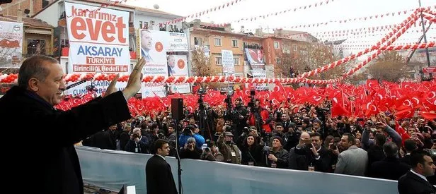 Cumhurbaşkanı Erdoğan’dan referandum mesajı