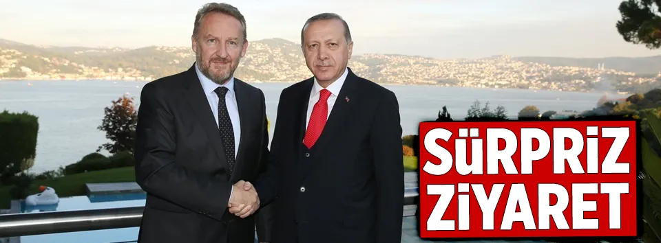 İzzetbegoviç Cumhurbaşkanı Erdoğan’ı ziyaret etti!