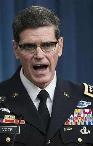 ABD'li Orgeneral Joseph Votel, PKK'lı terörist ile görüştü
