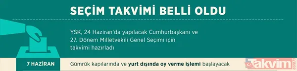 24 Haziran seçim takvimi! - 15