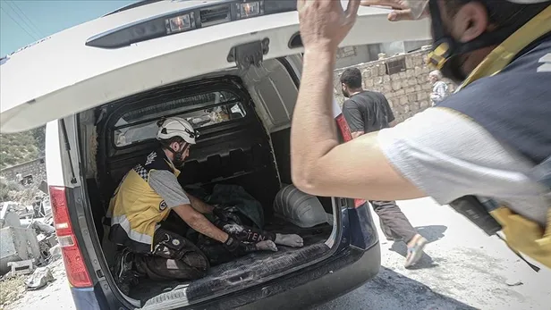 Son dakika... Suriye-Türkiye sınırındaki Çobanbey beldesine bombalı saldırı! 12 sivil hayatını kaybetti-1