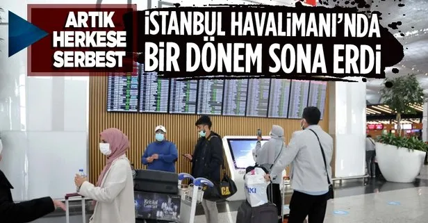 İstanbul Havalimanı’nda bir dönem sona erdi! Girişte bilet kontrolü dönemi kaldırıldı yolcu olmayanlar da içeri girebilecek