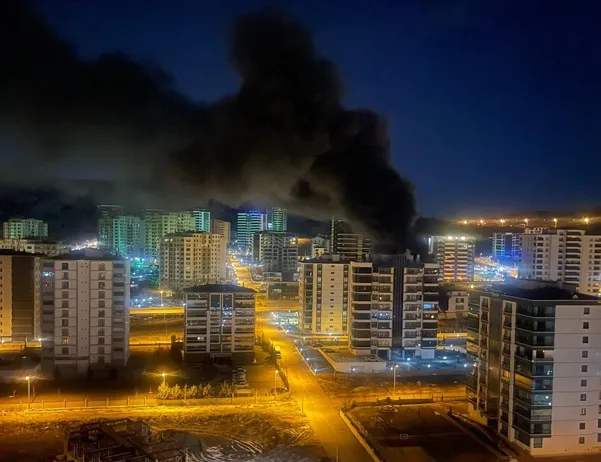 Geceyi aydınlatan büyük patlama