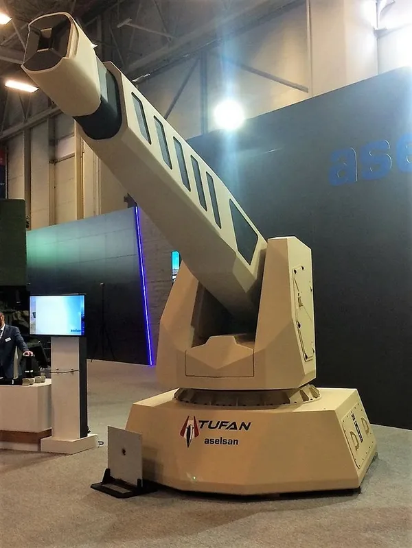 Aselsan'dan Elektromanyetik Top Sistemi TUFAN-1